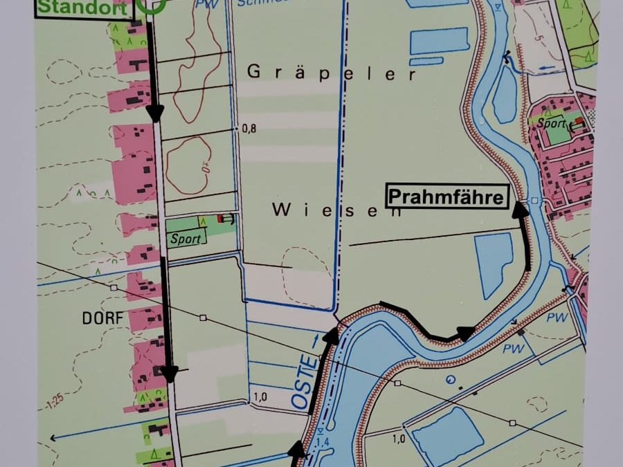 Sperrung der Zufahrt Ostendorfer Teich